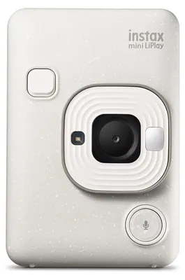 Obrázek produktu pro Fujifilm Instax mini LiPlay - Misty White VN EX D, 1/5", 2560 x 1920 px, 86 x 54 mm, CMOS, Bílá, 28 mm