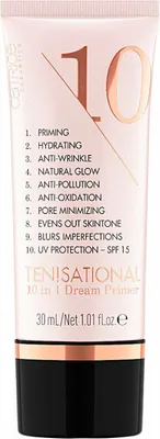 Obrázek produktu pro CATRICE 922297, Tuba, Tekutina, Univerzální, Proti vráskám, Hydratující, Zpevnění pórů, Všechny odstíny pleti, Neutrální