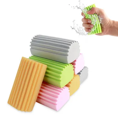 Staubtuch-Set 8 Stück, feucht, wiederverwendbar, 4 Farben