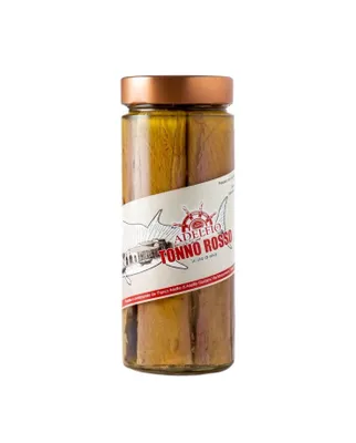 Produktbild von Roter Thunfisch in Olivenöl, 600 g (Tonno Rosso in olio di oliva)
