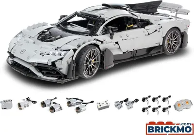 Zdjęcie produktu dla CaDA Bricks Master 1:8 Mercedes-AMG ONE, Zestaw do budowania, 14 lat(a), 3295 szt.
