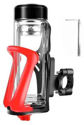 Image de Support de bidon de vélo réglable pour guidon