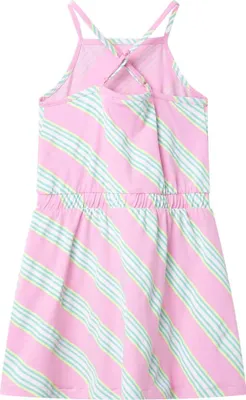 Produktbild von vidaXL Kinderkleid mit Kordelzug Ärmellos Rosa 104