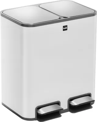 Obrázek produktu pro helit H2405005 helit the classy Mülleimer 2x 12 l weiß