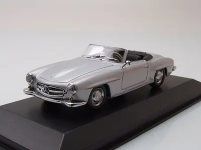 Produktbild von Maxichamps 940033130 Mercedes 190 SL Cabrio W121 1955 silber 1:43