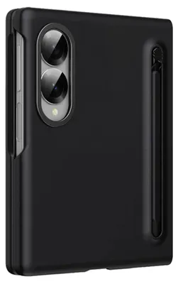 Image de Avizar, coque de protection à 360 degrés pour Galaxy Z Fold 8, avec verre trempé et stylet, couleur noire