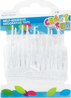 Image de Ruban glaçon décoratif autocollant 4cm 2m