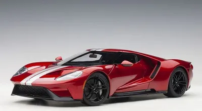 Produktbild von Ford GT 2017 rot Modellauto 1:18 Autoart