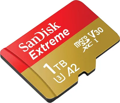 Produktbild von SanDisk Extreme, 1 TB, MicroSDXC, Klasse 10, UHS-I, 160 MB/s, 90 MB/s