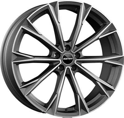 Produktbild von Alufelge Gmp Totale 10.5X22 5X112 Et 43 Matt Anthracite Diamond