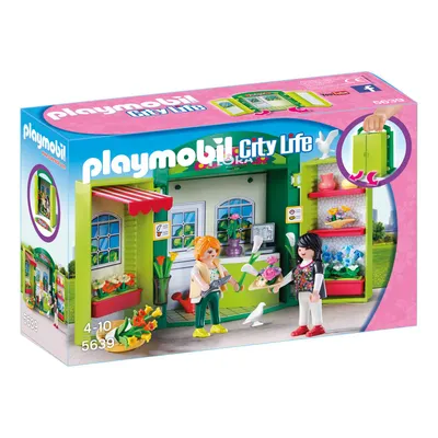 Immagine prodotto di PLAYMOBIL City Life Negozio di fiori con scatola gioco 5639