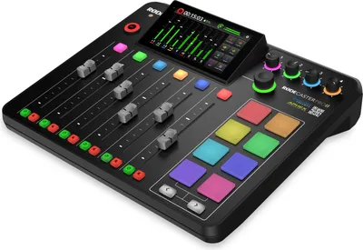 Produktbild von RODECaster Pro II Podcast-Produktionsstudio, Musikproduktionsstation, Schwarz