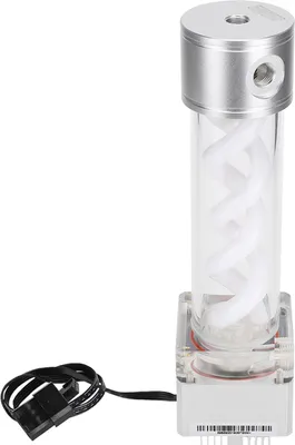 Image de Pompe de refroidissement de l'eau Réservoir Anode en aluminium 4 mètres Tête Accessoires informatiques PUBFS6MB24(Silver )