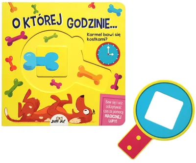 Immagine prodotto di O której godzinie…? Książka z magiczną lupą