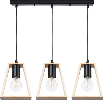 Produktbild von ARTE LAMP Hängelampe – Deckenleuchte für Vorraum mit drei weißen Metall-Lampenfassungen und Lampenschirmen – Hängeleuchte LED mit Kabel.Color:Weiß,Size:5