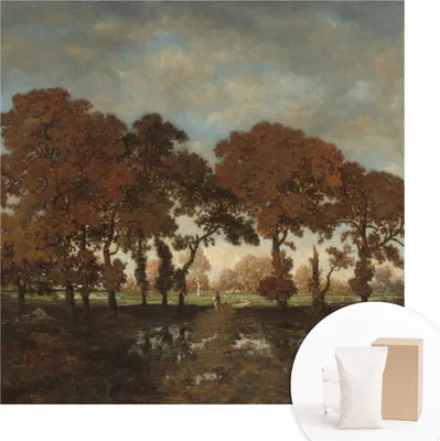 Zdjęcie produktu dla Samoprzylepna fototapeta - obrazy ścienne do salonu - 250x250 cm - dekoracyjna folia ścienna - nowoczesny wzór do dekoracji ścian - tapety do wnętrz - idylliczny krajobraz