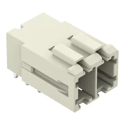 Produktbild von WAGO THT-Stiftleiste;Lötstift 1,0 x 1,2 mm;abgewinkelt;lichtgrau 831-3622