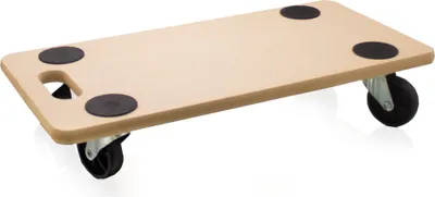 Produktbild von Bituxx Transportroller Rollbrett Rechteck MDF 58 x 28,5 bis 200Kg MS-19226