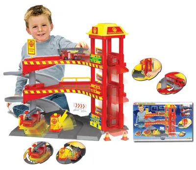 Produktbild von 4x Parkhaus Spielset Spielen Play Games Kids Kinderzimmer Auto Spielzeug Set
