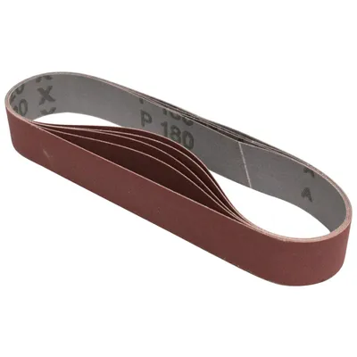 Produktbild von Makita Schleifband, 5 Stk., 30x533 mm, Körnung 180