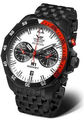 Produktbild von Vostok-Europe - Armbanduhr - Herren - Quarz - N1 Rocket - 6S21-225C620-Edelstahl