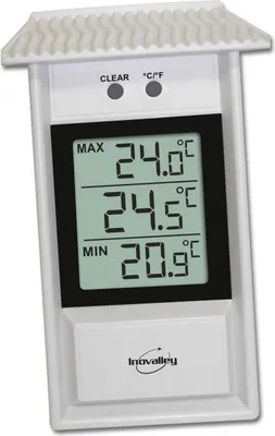Image de Thermomètre électronique MINI-MAXI blanc