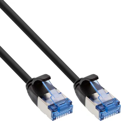 Productafbeelding van InLine 71905S, 5 meter, Cat6a, U/FTP (STP), RJ-45, RJ-45, zwart