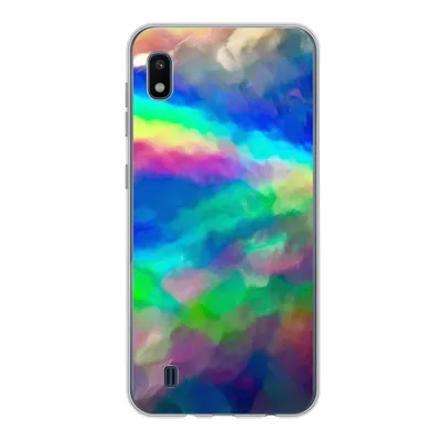 Produktbild von MuchoWow® Handyhülle Schutzhülle Hülle für Samsung Galaxy A10 Aquarell - Kunst - Psychedelisch Silikon Softcase Handy Hülle - Schutzhülle