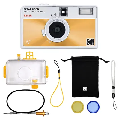 Produktbild von Premium Halbformat-Filmkamera Kit mit wasserdichtem Gehäuse