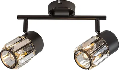Produktbild von Rabalux 73060 Spots lampen Venaro E14 2x MAX 15 Metall Glas schwarz