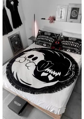 Zdjęcie produktu dla KILLSTAR runde Fleecedecke - Boo Eek