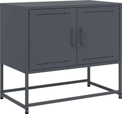 Obrázek produktu pro vidaXL TV skříňka antracitová 68,5x39x60,5 cm ocelová