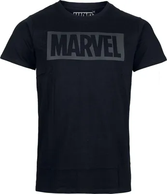 Produktbild von Marvel T-Shirt Herren Marvel - Logo schwarz S