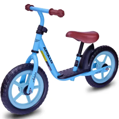 Produktbild von Apollo Aviator Kinderlaufrad 12 Zoll Hellblau – robust und sicher für kleine Fahrer
