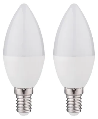 Produktbild von Kobi E14 LED Kerzenlampe 1,5W 150lm 6000K 230V 2 Stück