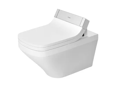 Produktbild von Duravit Wand-WC DURASTYLE tief, 370 x 620 mm, SensoWash HygieneGlaze weiß