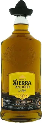 Produktbild von Sierra Tequila Antiguo Anejo 700ml 40% Vol.