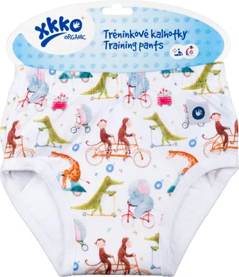 Obrázok produktu pre XKKO Organic Tréningové nohavičky  - ZOO on the Road, Veľkosť L