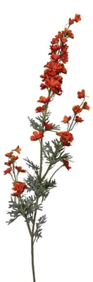 Image de Roberts Collection Fleur artificielle Branche de delphinium 85 cm orange