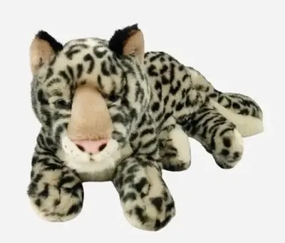 Produktbild von Liegender Schneeleopard, 28 cm – Dubi