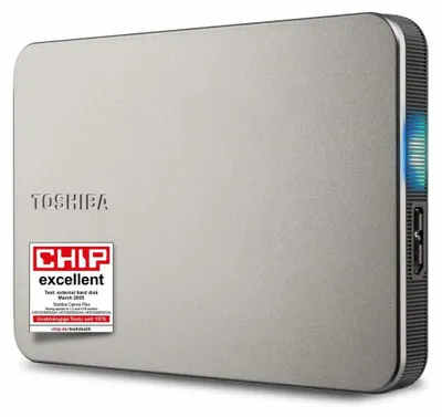 Zdjęcie produktu dla Toshiba Canvio Flex 1TB, 1 TB, 2.5", 3.2 Gen 1 (3.1 Gen 1), Srebrny