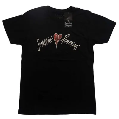 Produktbild von The Smashing Pumpkins Gish Heart Black S T-Shirt