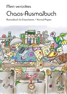 Produktbild von Mein verrücktes Chaos-Ausmalbuch