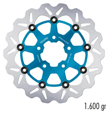 Immagine prodotto di Dischi freno Galfer 2x DF680CWSXUB, modello WAVE®, oversize, flottanti, per l'asse anteriore, dimensioni 330x5 mm