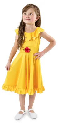 Obrázek produktu pro Little Adventures - Žluté princeznovské šaty twirl dress velikost 8 pro děti