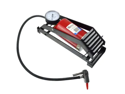 Obrázek produktu pro Nožní pumpa s manometrem velká 14195