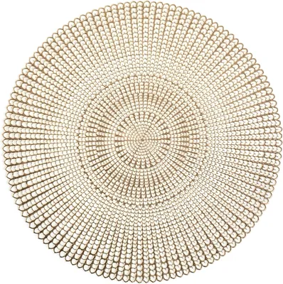 Produktbild von Tischunterlage, dekorative Tischmatte - Gold, Ø 41cm, ZELLER