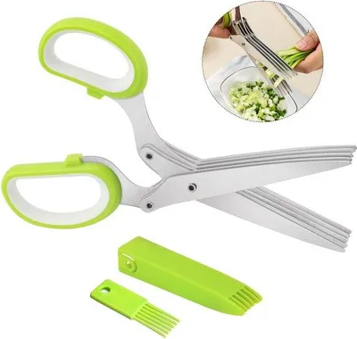 Immagine prodotto di Coltello da cucina, acciaio inossidabile, 5 strati, 19 cm, con spazzola per la pulizia