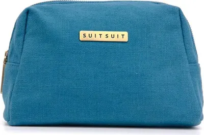 Produktbild von Kosmetiktasche SUITSUIT® Fab Seventies Seaport Blue, Größe M - blau