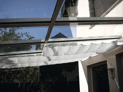 Produktbild von Seilspann-Sonnensegel silbergrau 275x96 cm